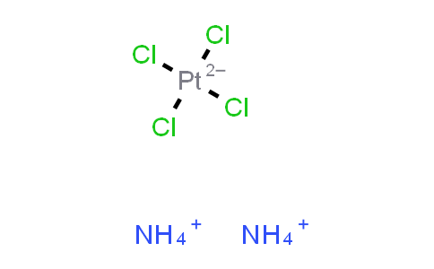 CAS No. 13820-41-2, Ammonium tetrachloroplatinate(II)