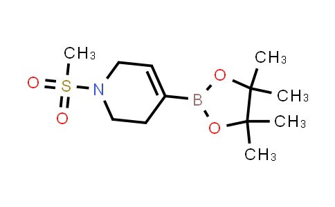 CAS No. 1382137-67-8, 1-Methanesulfonyl-4-(tetramethyl-1,3,2-dioxaborolan-2-yl)-1,2,3,6-tetrahydropyridine