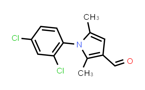 CAS No. 138222-73-8, 1-(2,4-Dichlorophenyl)-2,5-dimethyl-1h-pyrrole-3-carbaldehyde