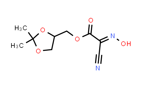 CAS No. 1382351-53-2, (2,2-Dimethyl-1,3-dioxolan-4-yl)methyl 2-cyano-2-(hydroxyimino)acetate