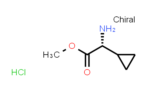 CAS No. 138326-69-9, (R)-Amino-cyclopropyl-acetic acid methyl ester hydrochloride