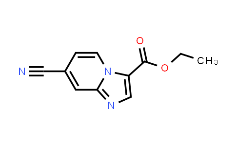 CAS No. 1383475-40-8, Imidazo[1,2-a]pyridine-3-carboxylic acid, 7-cyano-, ethyl ester