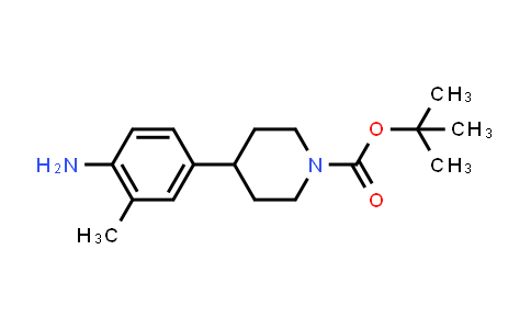 CAS No. 1383682-59-4, tert-butyl 4-(4-amino-3-methylphenyl)piperidine-1-carboxylate