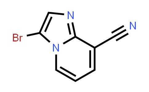 CAS No. 1383718-53-3, 3-Bromoimidazo[1,2-a]pyridine-8-carbonitrile