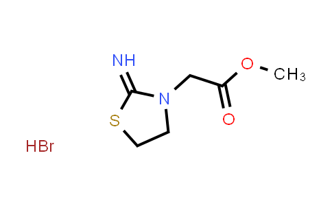 CAS No. 138404-38-3, Methyl (2-imino-1,3-thiazolidin-3-yl)acetate hydrobromide