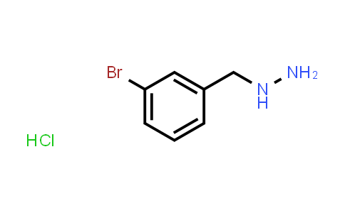 CAS No. 1384427-52-4, [(3-Bromophenyl)methyl]hydrazine hydrochloride