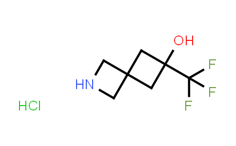 CAS No. 1384431-10-0, 6-(Trifluoromethyl)-2-azaspiro[3.3]heptan-6-ol hydrochloride