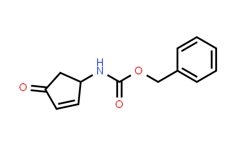 CAS No. 138499-01-1, Benzyl N-(4-oxocyclopent-2-en-1-yl)carbamate