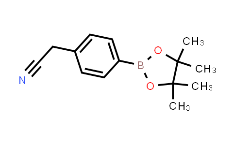 CAS No. 138500-86-4, 2-(4-(4,4,5,5-Tetramethyl-1,3,2-dioxaborolan-2-yl)phenyl)acetonitrile