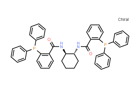 CAS No. 138517-61-0, (1R,2R)-N,N'-(Cyclohexane-1,2-diyl)bis(2-(diphenylphosphino)benzamide)