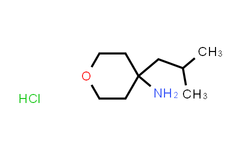 CAS No. 1385696-65-0, 4-Isobutyltetrahydro-2H-pyran-4-amine hydrochloride