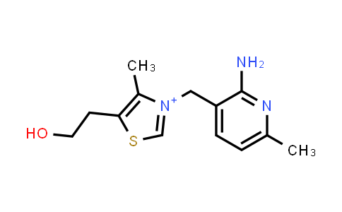 CAS No. 13857-23-3, 3-((2-Amino-6-methylpyridin-3-yl)methyl)-5-(2-hydroxyethyl)-4-methylthiazol-3-ium