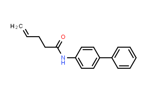 CAS No. 1385768-77-3, N-(biphenyl-4-yl)pent-4-enamide