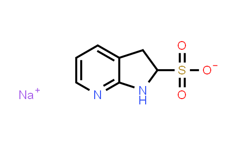 CAS No. 1386336-50-0, 1H-Pyrrolo[2,3-b]pyridine-2-sulfonic acid, 2,3-dihydro- sodium salt