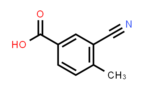 CAS No. 138642-93-0, 3-Cyano-4-methylbenzoic acid