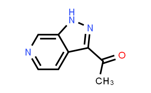 CAS No. 1386462-22-1, 1-(1H-Pyrazolo[3,4-c]pyridin-3-yl)ethan-1-one
