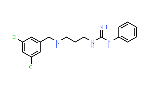 CAS No. 1386975-65-0, 1-(3-((3,5-Dichlorobenzyl)amino)propyl)-3-phenylguanidine
