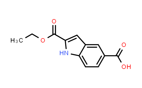 CAS No. 138731-14-3, 2-(Ethoxycarbonyl)-1H-indole-5-carboxylic acid