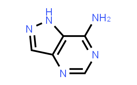 CAS No. 13877-56-0, 1H-Pyrazolo[4,3-d]pyrimidin-7-amine