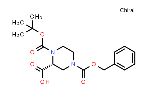 MC521082 | 138775-02-7 | (2R)-Piperazine-1,2,4-tricarboxylic acid 4-benzyl ester 1-tert-butyl ester
