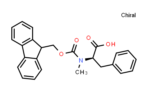CAS No. 138775-05-0, N-[(9H-Fluoren-9-ylmethoxy)carbonyl]-N-methyl-D-phenylalanine
