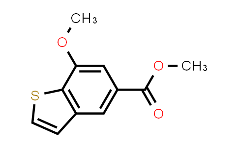 CAS No. 1388027-84-6, Methyl 7-methoxybenzo[b]thiophene-5-carboxylate