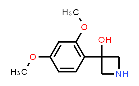 CAS No. 1388031-43-3, 3-(2,4-Dimethoxyphenyl)azetidin-3-ol