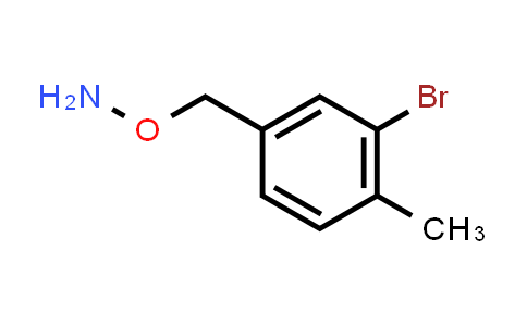CAS No. 1388051-80-6, O-(3-Bromo-4-methylbenzyl)hydroxylamine