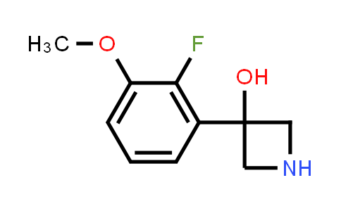CAS No. 1388052-29-6, 3-(2-Fluoro-3-methoxyphenyl)azetidin-3-ol