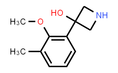 CAS No. 1388054-79-2, 3-(2-Methoxy-3-methylphenyl)azetidin-3-ol