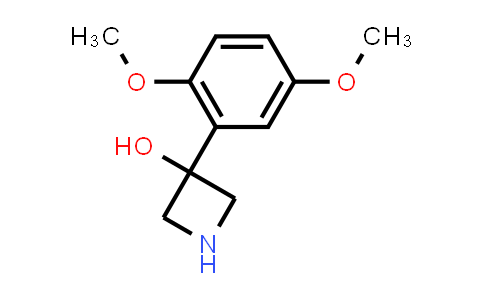 CAS No. 1388073-11-7, 3-(2,5-Dimethoxyphenyl)azetidin-3-ol