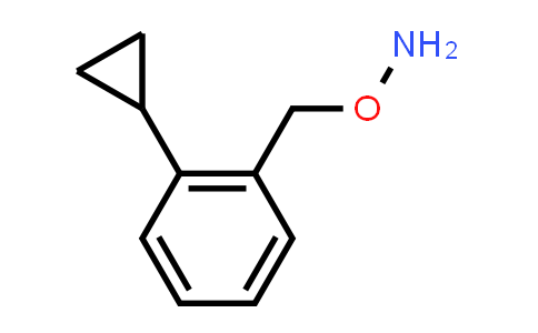 CAS No. 1388074-11-0, O-(2-Cyclopropylbenzyl)hydroxylamine