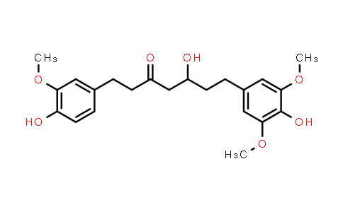 CAS No. 138870-96-9, 3-Heptanone, 5-hydroxy-7-(4-hydroxy-3,5-dimethoxyphenyl)-1-(4-hydroxy-3-methoxyphenyl)-