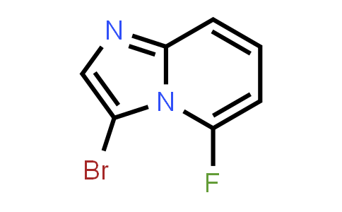 CAS No. 1388711-44-1, 3-Bromo-5-fluoroimidazo[1,2-a]pyridine