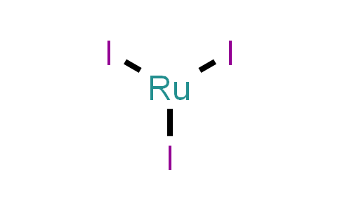 CAS No. 13896-65-6, Ruthenium(III) iodide, anhydrous