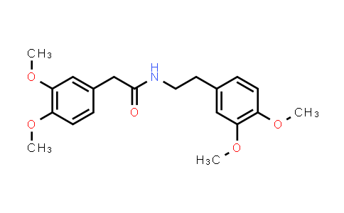 CAS No. 139-76-4, N-(3,4-Dimethoxyphenethyl)-2-(3,4-dimethoxyphenyl)acetamide