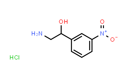 CAS No. 139021-45-7, 2-Amino-1-(3-nitrophenyl)ethan-1-ol hydrochloride