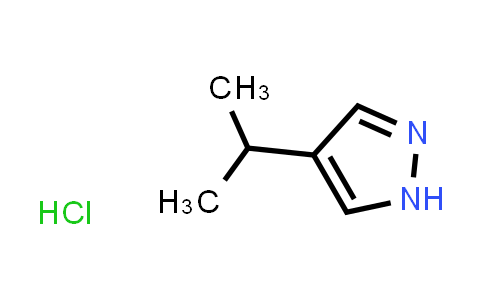 CAS No. 1390654-61-1, 4-Isopropyl-1H-pyrazole hydrochloride
