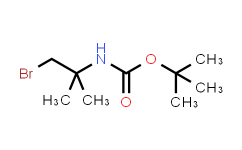 CAS No. 1391026-60-0, tert-Butyl (1-bromo-2-methylpropan-2-yl)carbamate