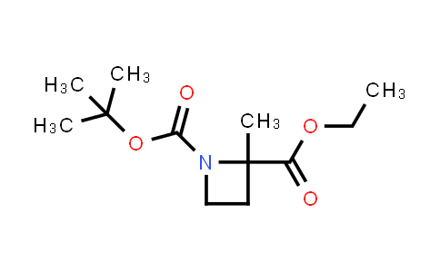 CAS No. 1391077-73-8, 1-tert-Butyl 2-ethyl 2-methylazetidine-1,2-dicarboxylate