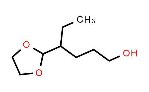 CAS No. 139133-21-4, 4-(1,3-Dioxolan-2-yl)hexan-1-ol