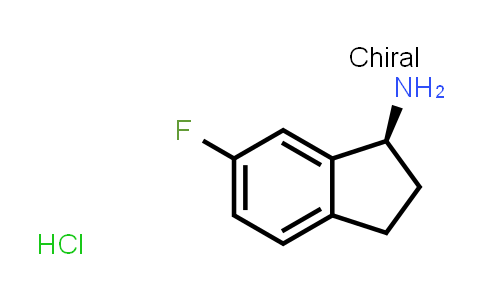 CAS No. 1391354-92-9, (1S)-6-Fluoro-2,3-dihydro-1H-inden-1-amine hydrochloride