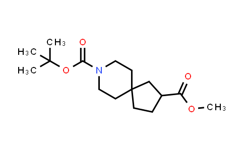 CAS No. 1391732-45-8, 8-(tert-Butyl) 2-methyl 8-azaspiro[4.5]decane-2,8-dicarboxylate
