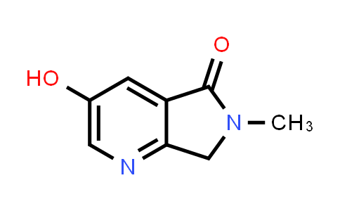 CAS No. 1391732-76-5, 3-Hydroxy-6-methyl-5H,6H,7H-pyrrolo[3,4-b]pyridin-5-one
