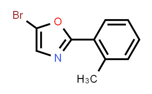 CAS No. 1391739-99-3, 5-Bromo-2-(o-tolyl)oxazole