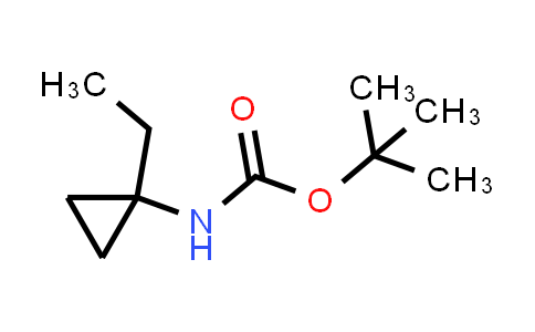 CAS No. 1391740-20-7, tert-Butyl N-(1-ethylcyclopropyl)carbamate