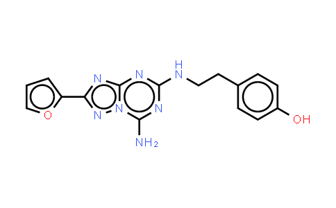 MC521286 | 139180-30-6 | 4-(2-(7-氨基-2-(呋喃-2-基)-[1,2,4]三唑并[1,5-a][1,3,5]三嗪-5-氨基)乙基)苯酚