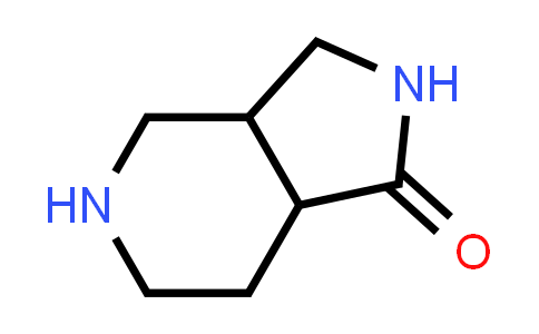 CAS No. 1391926-56-9, Octahydro-1H-pyrrolo[3,4-c]pyridin-1-one