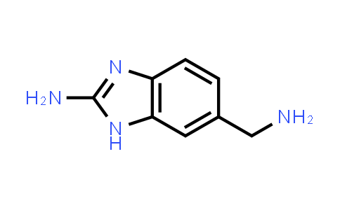 CAS No. 1392002-63-9, 1H-Benzimidazole-6-methanamine, 2-amino-