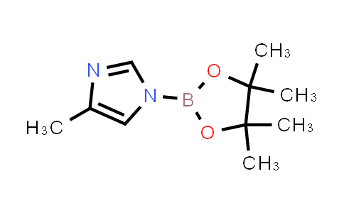 CAS No. 1392418-38-0, 4-Methyl-1-(4,4,5,5-tetramethyl-1,3,2-dioxaborolan-2-yl)-1H-imidazole